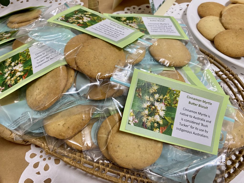 A plate of cookies made from native ingredients